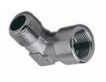 Переходник Ellitech 0704.004604  уголок 1/4" (мама)- 1/4" (папа)  177539