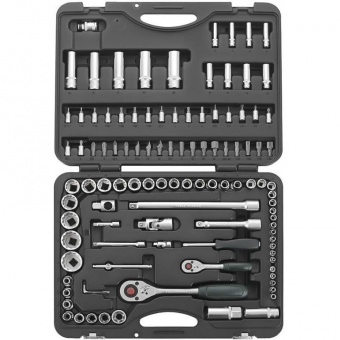 Набор инструмента 1/4"-1/2" 108 предметов 12-и гр Force 41082-9-F