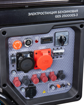 Бензогенератор Elitech HD GES 25000ЕS-3