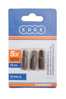 Бита EDGE by PATRIOT PH3 длина 25мм 818010010