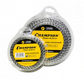 Леска CHAMPION Tri-twist 2.7мм*60м (витой треугольник)+нож C7047