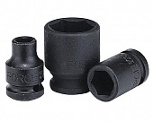 Головка ударная Force 24мм 1/2" 6 гранная  44524-F