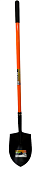 Лопата MAWIPRO MW-4475 штыковая с фиберглас. черенком, V-образная ручка, серия HARD