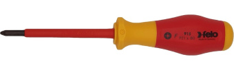 Отвертка Felo диэлектрическая крестовая PZ1X80 91510290