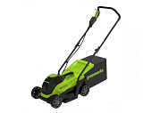 Газонокосилка аккумуляторная Greenworks GD24LM33K4 2516107UB