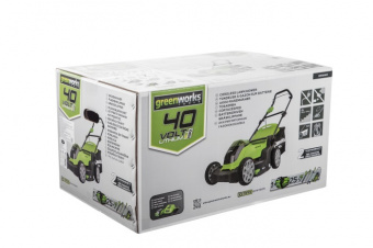 Газонокосилка аккумуляторная Greenworks G 40 LM 40 