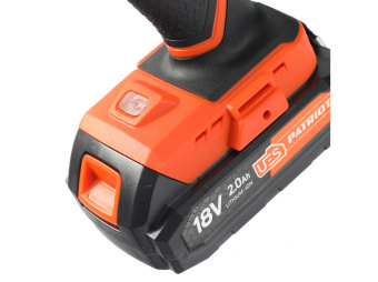 Дрель-шуруповерт аккумуляторная PATRIOT BR 207 UES