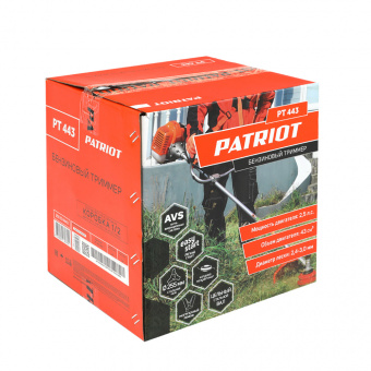 Бензокоса PATRIOT PT 443 (1+1)