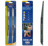 Пилки для сабельной пилы Практика S1617К HCS по дер 8мм длина 300мм 2шт 773-545