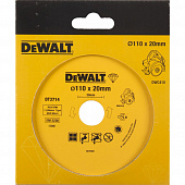Алмазный круг DeWalt для DWC410 110*20*5мм DT3714-QZ