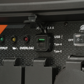 Генератор бенз. инверт. DAEWOO GDA 11000DPEi-3 (11/10кВт, DUAL POWER 230/400В, 520см3, 20л.с., 40л)