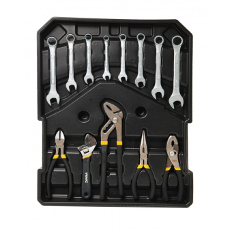 Набор инструментов Tools 186 предметов 1/4" 1/2" 6гр 4-30мм дорожный кейс WMC186 47008