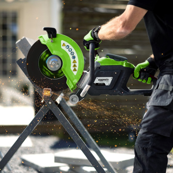 Бетонорез Greenworks 82PC14 1501307 без АКБ и ЗУ