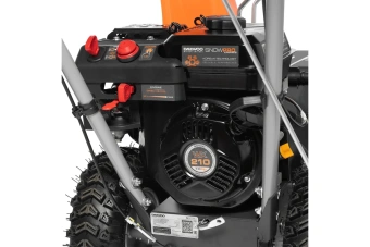 Бензиновый снегоуборщик DAEWOO S 6060 с шипов. колесами