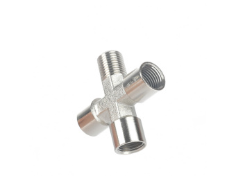 Переходник PATRIOT 1259/2 (крест 1/4" FMMM) 830900015