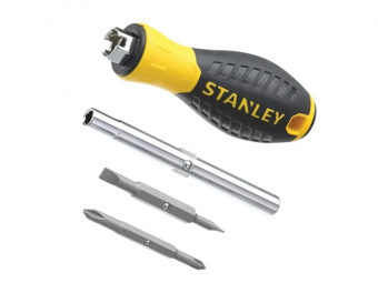 Отвертка STANLEY 6 Way Screwdriver, шесть в одном наборе 0-68-012