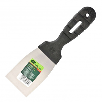 Шпатель Сибртех 60мм, нержавеющая сталь, пластмассовая ручка 85432