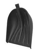 Лопата для снега КУПЕЦ 410*465 с алюм. планкой без черенка ЦИКЛ 25097