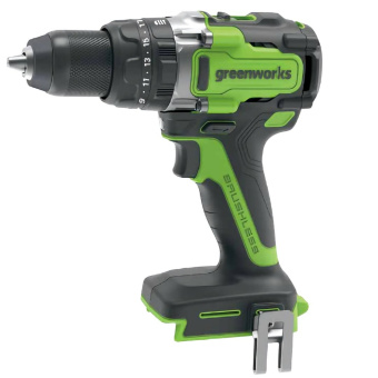 Дрель-шуруповерт ударный аккумуляторный Greenworks GD24DD140  3707607 без АКБ и ЗУ