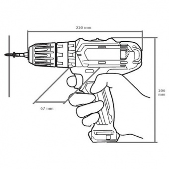 Дрель Makita HP 0300  195498