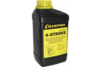 Масло полусинтетическое зимнее (1 л; 10W40; SL/CF) для 4-тактных двигателей Champion 952853