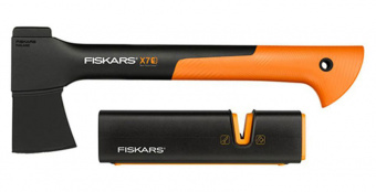 Топор-колун Fiskars X7+точилка 129048