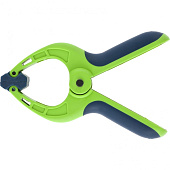 Струбцина клещеобразная СИБРТЕХ пл. корп., 2-х комп. рукоятки, 33мм, 1-1/4", усиленная пружина 20782