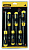 Набор из 6-ти отверток STANLEY CUSHION GRIP  0-65-007