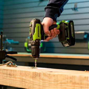 Дрель-шуруповерт аккумуляторная Greenworks GD24DD35 3704007 без АКБ и ЗУ