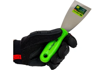 Шпатель Сибртех 60мм, нержавеющая сталь, пластмассовая ручка 85546