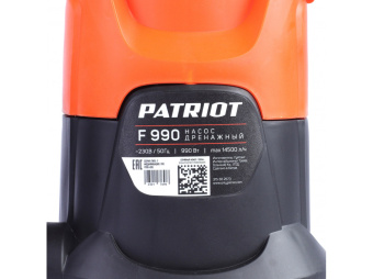 Насос PATRIOT дренажный F 990    315302573