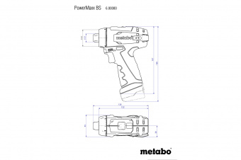 Шуруповерт Metabo BS 10.8В PowerMaxx - 600080500