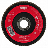 Диск лепестковый 1820.039000 Elitech ф125х22мм P60 186613