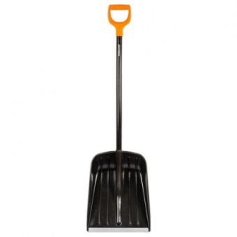 Лопата снеговая Fiskars Solid с алюм. черенком 1026794А