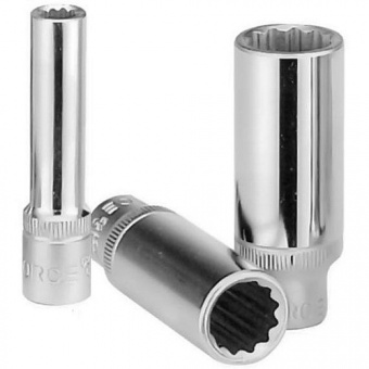 Головка высокая Force 19мм 1/2" 12-ти гранная  5497719-F
