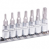 Набор головок 1/2"  АвтоДело со вставкой TS10-TS40 7 пр. 39838-AD