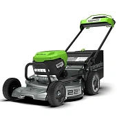 Газонокосилка аккумуляторная Greenworks LM221S (82V, 56см, самоходн., без АКБ и ЗУ) 2519407