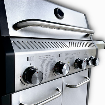 Газовый гриль с 4+1 конфорками KYQ-WA4S MaxGrill