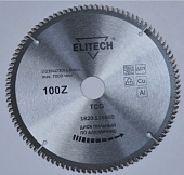 Диск пильный Elitech 216*30*100 зубьев, алюминий 1820.116600