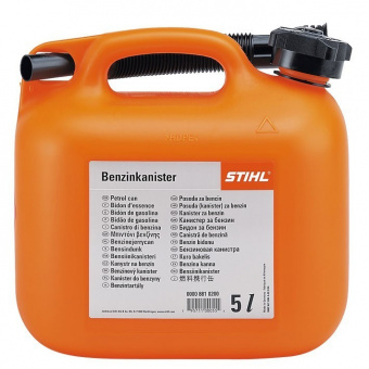 Канистра 5 литров оранжевая STIHL 00008810200