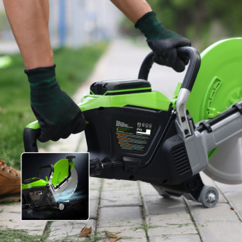 Бетонорез Greenworks 82PC14 1501307 без АКБ и ЗУ