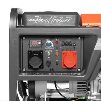 Генератор дизельный DAEWOO DDAE 6000DXE-3 (6.5/6.0кВт, 230В=400В Dual Power,480см3,10л.с,18л.,118кг)