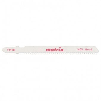 Пилки для лобзика по дереву HCS//Matrix Professional 3шт. Т111С, 75*3мм 78205
