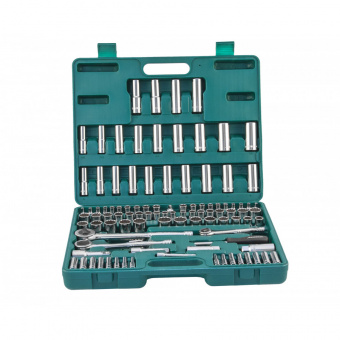 Набор инструмента Jonnesway универсальный 1/4", 3/8 и 1/2"DR, 107 предметов