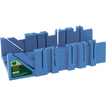 Стусло Сибртех 300*90мм, пластик. 6 углов для запила 22576