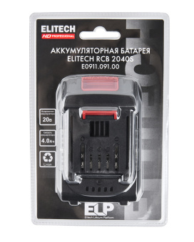 Аккумулятор Elitech RCB 2040S (E0911.091.00) 205871