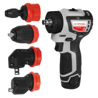 Шуруповерт аккумуляторный ИНТЕРСКОЛ ДА-10/12В 36 КомбиМАКС