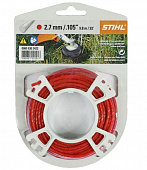 Леска Stihl 2,7мм*9,8 м круглого  сечения, бесшумная 00009302422