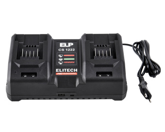 Зарядное устройство Elitech HD CS 1222 (д/ELP 10-20В, 6+6А HD Professional) 205799 (E0911.020.00)