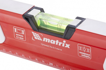 Уровень 1200мм алюминевый Matrix 34734